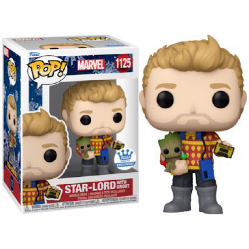 Star-Lord With Groot, Funko Shop Exclusive, #1125, (Condition 8/10)