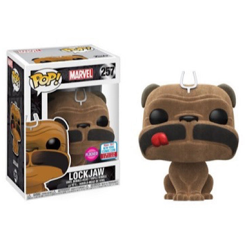 Lockjaw, Flocked, Marvel, 2017 NYCC Limited Edition, #257, (Condition 7.5/10)