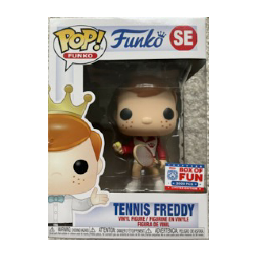 Tennis Freddy, Box Of Fun, LE2000, #SE, (Condition 6.5/10)