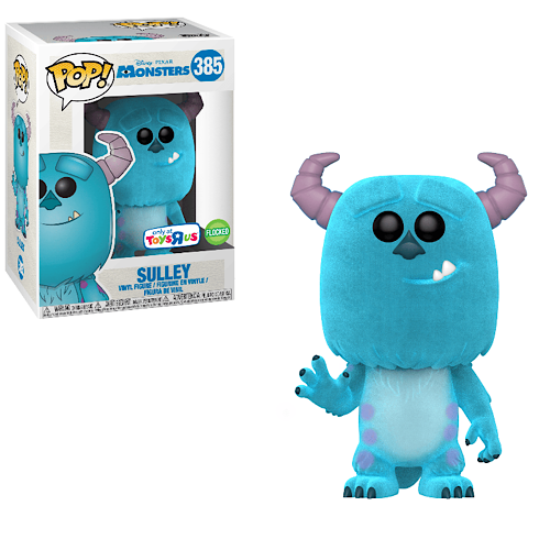 Sulley, Flocked, Toys R Us Exclusive, #385, (Condition 8/10)