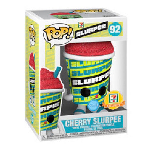 Cherry Slurpee, Glitter, 7-Eleven Exclusive, #90, (Condition 8/10)