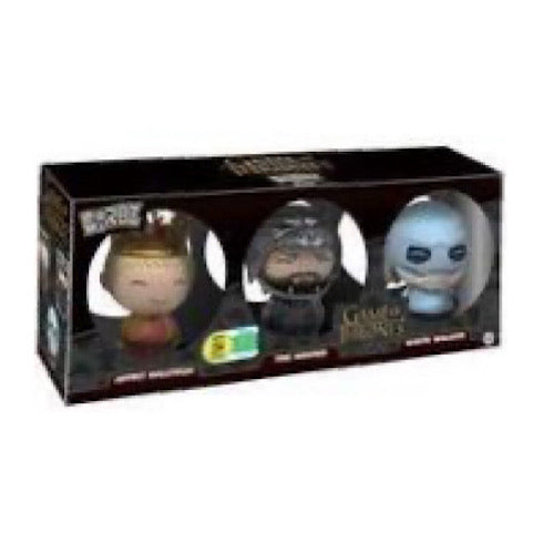 Joffrey Baratheon, The Hound & White Walker, Dorbz, 3-Pack, 2016 SDCC, (Condition 8/10)