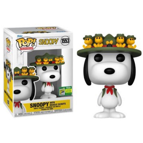 Snoopy With Beagle Scouts, 2024 SDCC, #1553, (Condition 7.5/10)