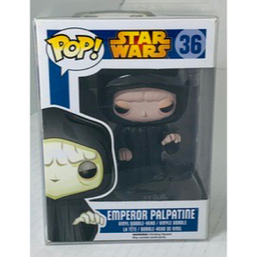 Emperor Palpatine, Pink Face, #36, (Condition 7/10)