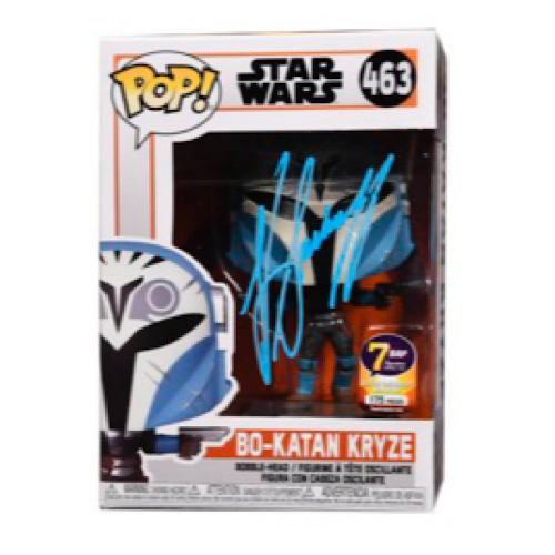 Bo-Katan Kryze, Signed COA, 7 BAP Signature Series, #463, (Condition 8/10)