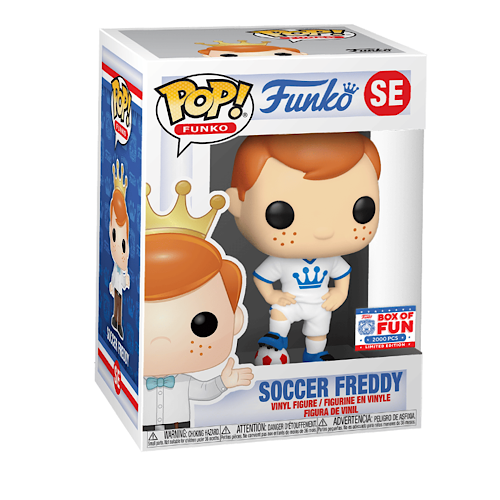 Soccer Freddy, Box Of Fun, LE2000, #SE, (Condition 7.5/10)