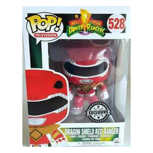 Dragon Shield Red Ranger, Special Edition Exclusive, #528, (Condition 8/10)