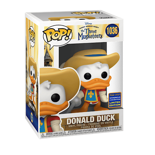 Donald Duck, 2021 Wonderous Convention Exclusive, #1036, (Condition 8/10)