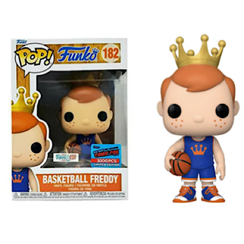 Basketball Freddy, 2021 NYCC, Festival of Fun, LE3000, #182, (Condition 7/10)