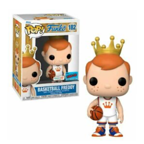 Basketball Freddy, White Shirt, 2021 NYCC, Festival of Fun, #182, (Condition 8/10)