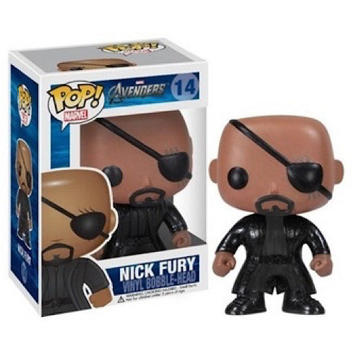 Nick Fury, Bobblehead, #14, (Condition 7.5/10)
