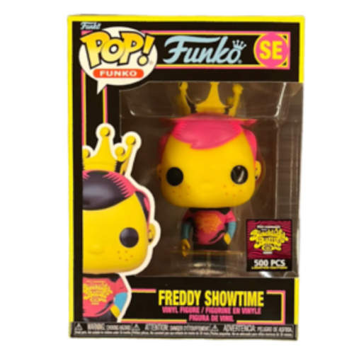 Freddy Showtime, Blacklight Battle, LE500, #SE, (Condition 8/10)