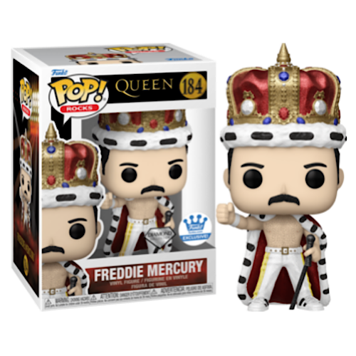 Freddie Mercury, Diamond, Funko Shop Exclusive,  #184, (Condition 8/10)