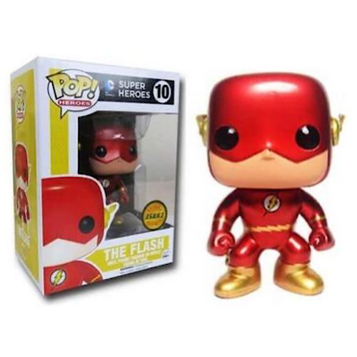 The Flash, Metallic, Chase, #10, (Condition 8/10)