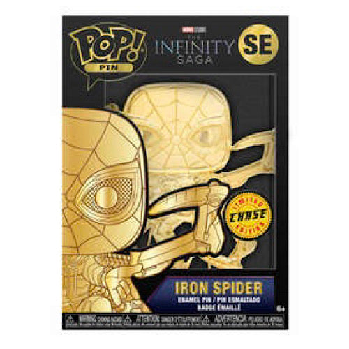 Pin Pop! Pins: Iron Spider, Chase, SE, (Condition 8/10)