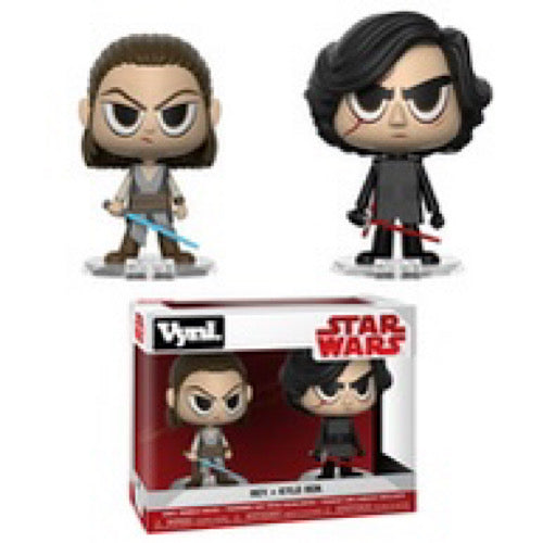 Rey + Kylo Ren, Vynl, 2-Pack, (Condition 7/10)