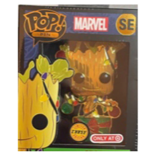Pin Pop! Pins: Groot, Chase, Target Exclusive, #SE, (Condition 8/10)