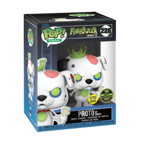 Proto As Zombie, Glow, NFT Release Exclusive, LE2500, #228, (Condition ...