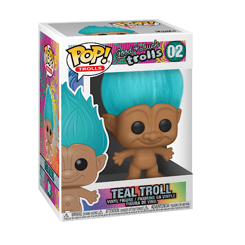 Teal Troll, #02, (Condition 6.5/10)