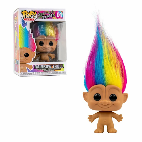 Rainbow Troll, #01, (Condition 6.5/10)