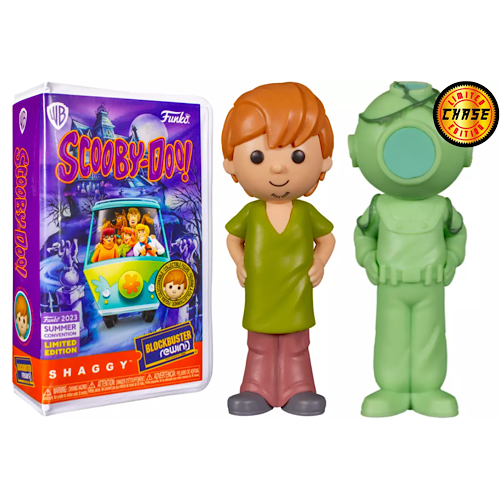 Shaggy, Chase, Blockbuster Rewind, SDCC, ( Condition 8/10)