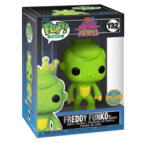 Freddy Funko As Sleestak NFT Release Exclusive, LE2700, #132, (Condition 8/10)
