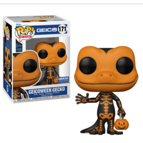 Geicoween Gecko, Geico Limited Edition, #171, (Condition 8/10)