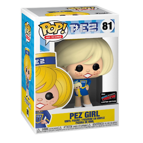 Pez Girl (Blonde), 2019 NYCC, #81, (Condition 8/10)