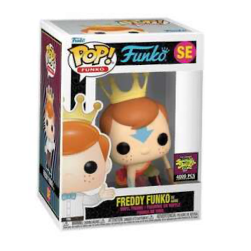 Freddy Funko as Aang, 2022 Blacklight Battle, LE400. #SE, (Condition 8/10)