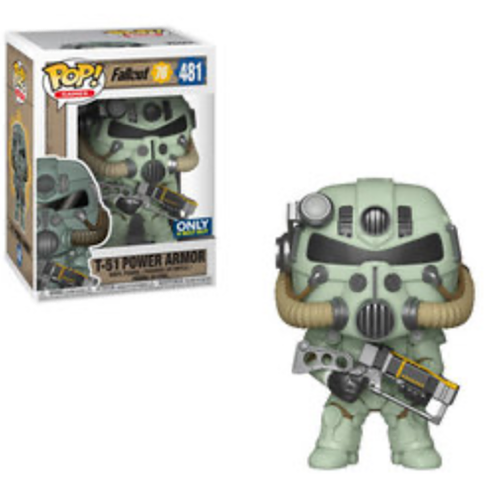 T-51 Power Armor, Green, Best Buy Exclusive, #481, (Condition 7.5/10)