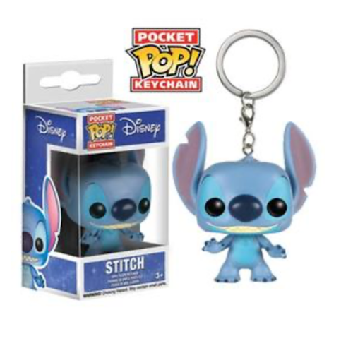 Stitch, Pocket Keychain, (Condition 8/10)