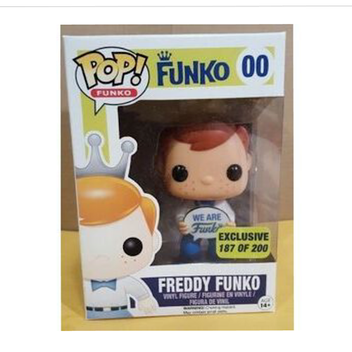 Freddy Funko, Employee,  2015 Employee Christmas Party,  52 of 200 Exclusive, #00, (Condition 8/10)