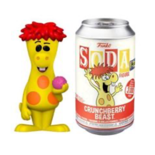 Vinyl SODA: Crunchberry Beast, Unsealed, 2020 Summer Convention, (Condition 8/10))