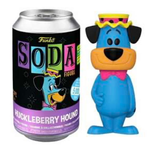Vinyl SODA: Huckleberry Hound, Blacklight, Common, 2022 Summer Convention, Unsealed, (Condition 8/10)