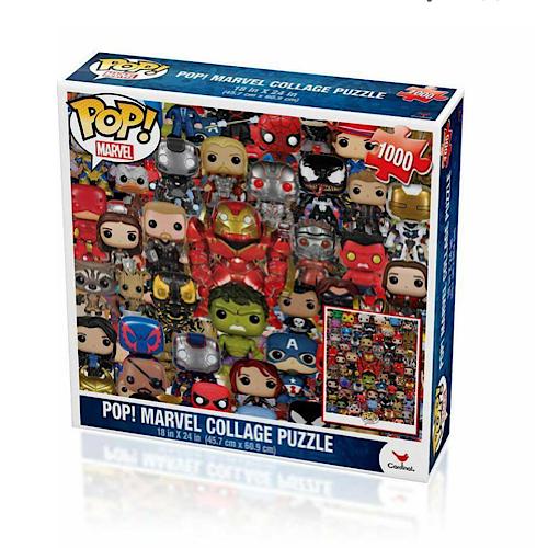 Puzzle, Marvel, Collage Puzzle, 1000 pieces, (Condition: Sealed, Box 7/10)