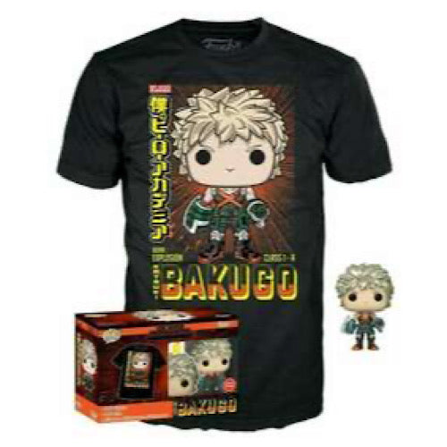 Pop! and Tee: My Hero Academia - Bakugo, Gamestop  Exclusive, (Condition Unopened))