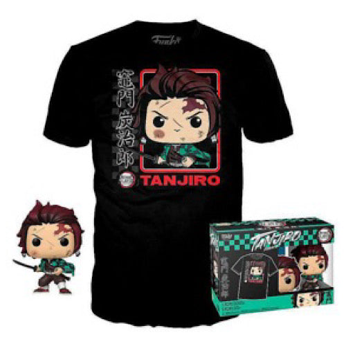 Pop! and Tee: Demon Slayer - Tanjiro, Size (2XL), Target Exclusive, (Condition Unopened))