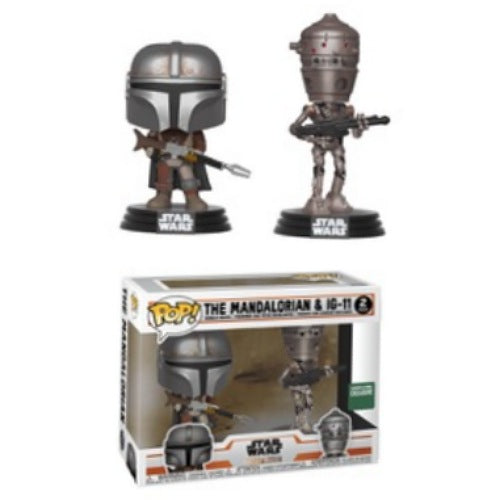 The Mandalorian & IG-11, 2-Pack, Barnes & Noble Exclusive, (Condition 7/10)