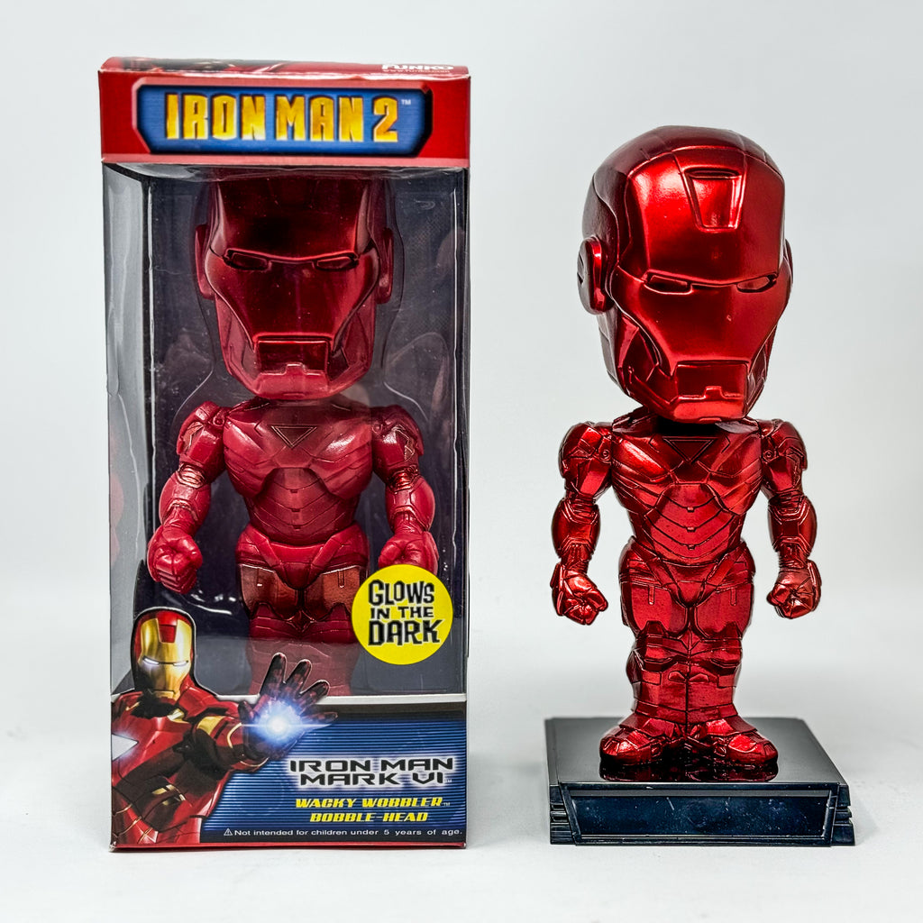 UNRELEASED Red Glow Iron Man 1/12 Wobbler /w Funko Prototype