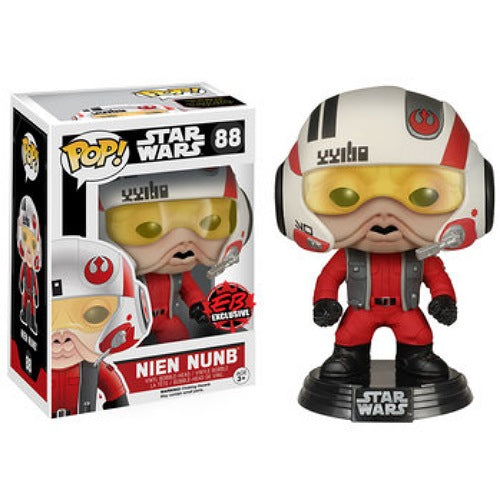 Nien Nunb, GameStop Exclusive, **Not EB sticker**, #88, (Condition 7.5/10)