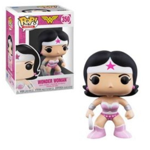 Wonder Woman (Breast Cancer Awareness), #350, (Condition 8/10)