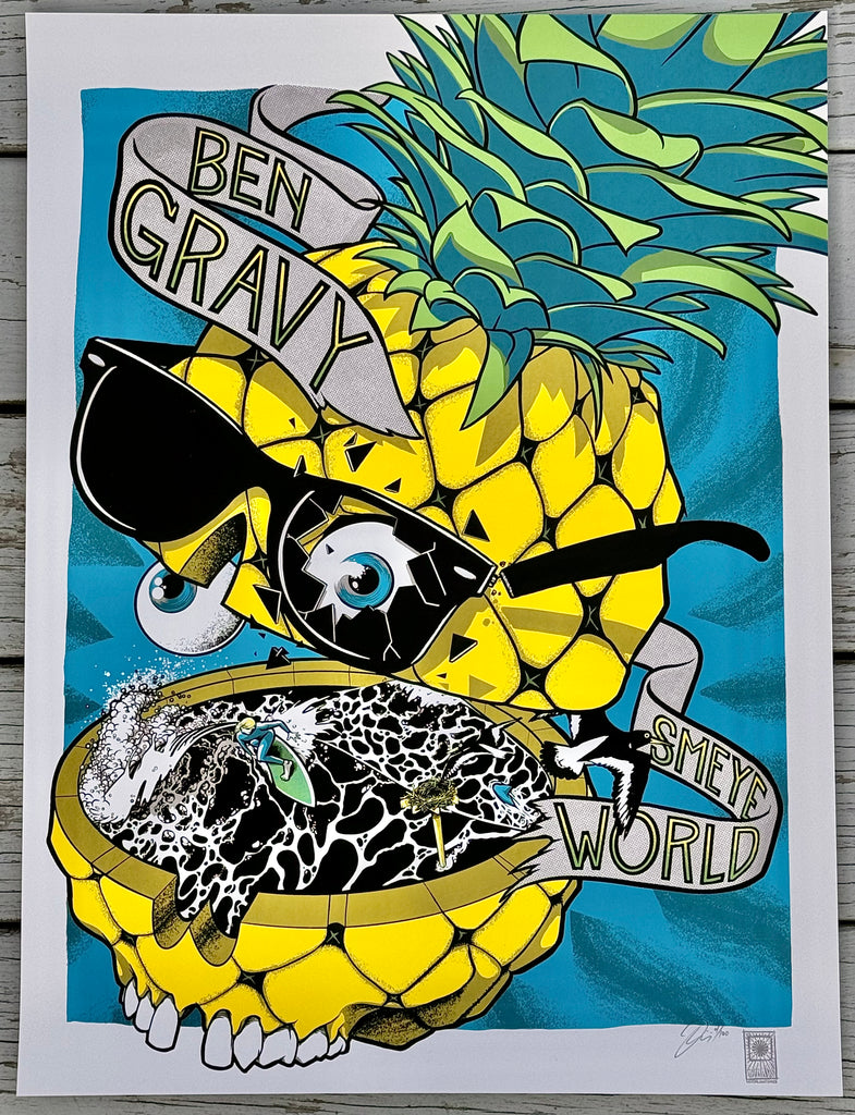 Ben Gravy x Smeye World LE100 Poster (18"x24") by MoonLightSpeed