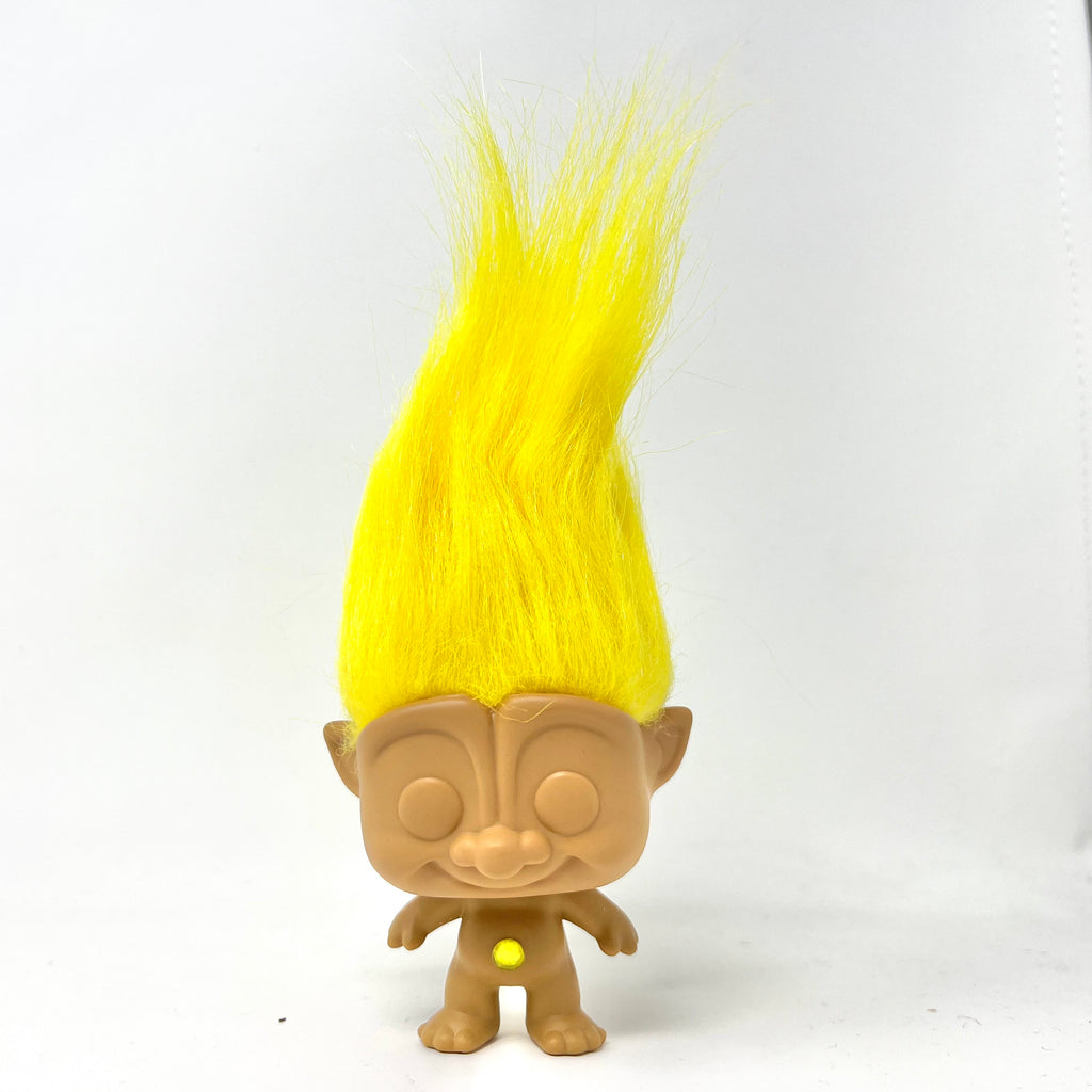 Yellow Troll Funko Prototype