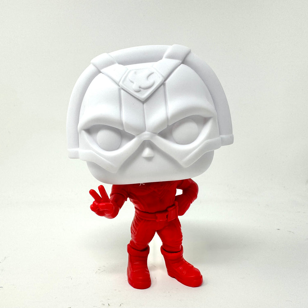 Peacemaker with Peace Sign Funko Prototype