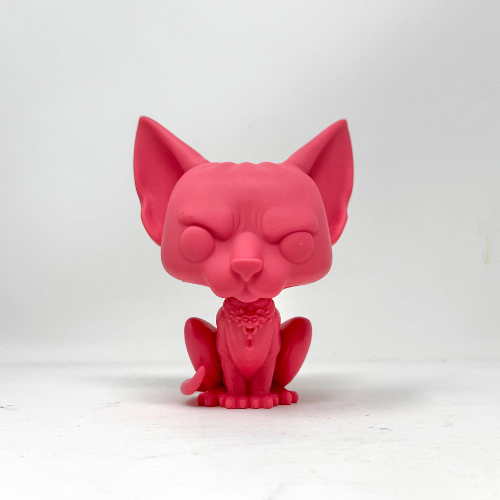 Lying Cat (Pink) Funko Prototype