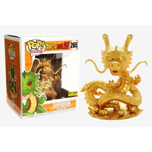 Shenron, Gold, 6-Inch, Hot Topic Exclusive, #265, (Condition 7.5/10)