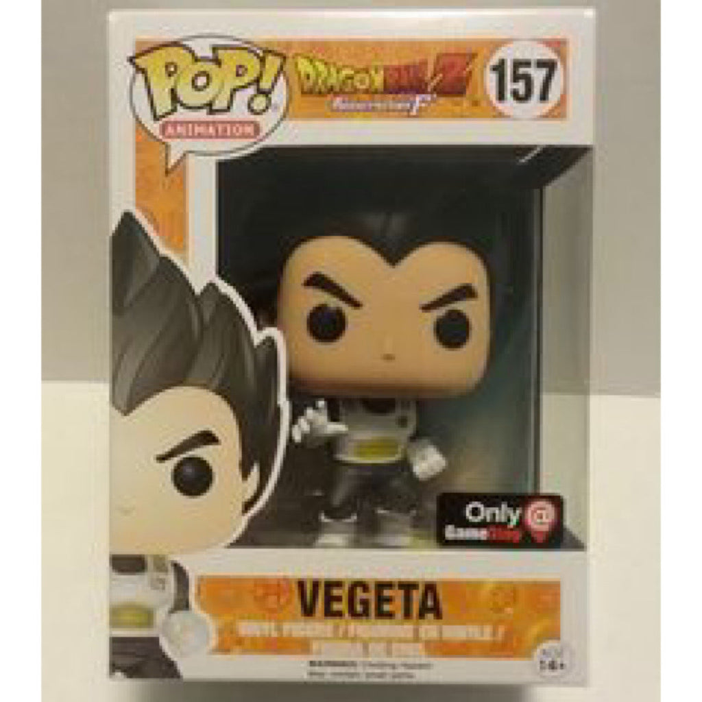Vegeta, Black, GameStop Exclusive, #157, (Condition 7/10)