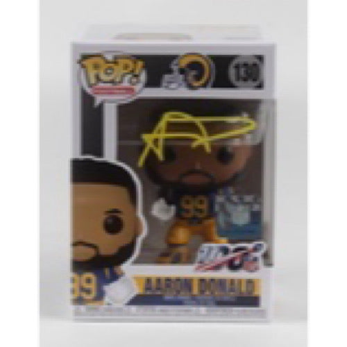 Aaron Donald LA Rams discount Signed Funko Pop