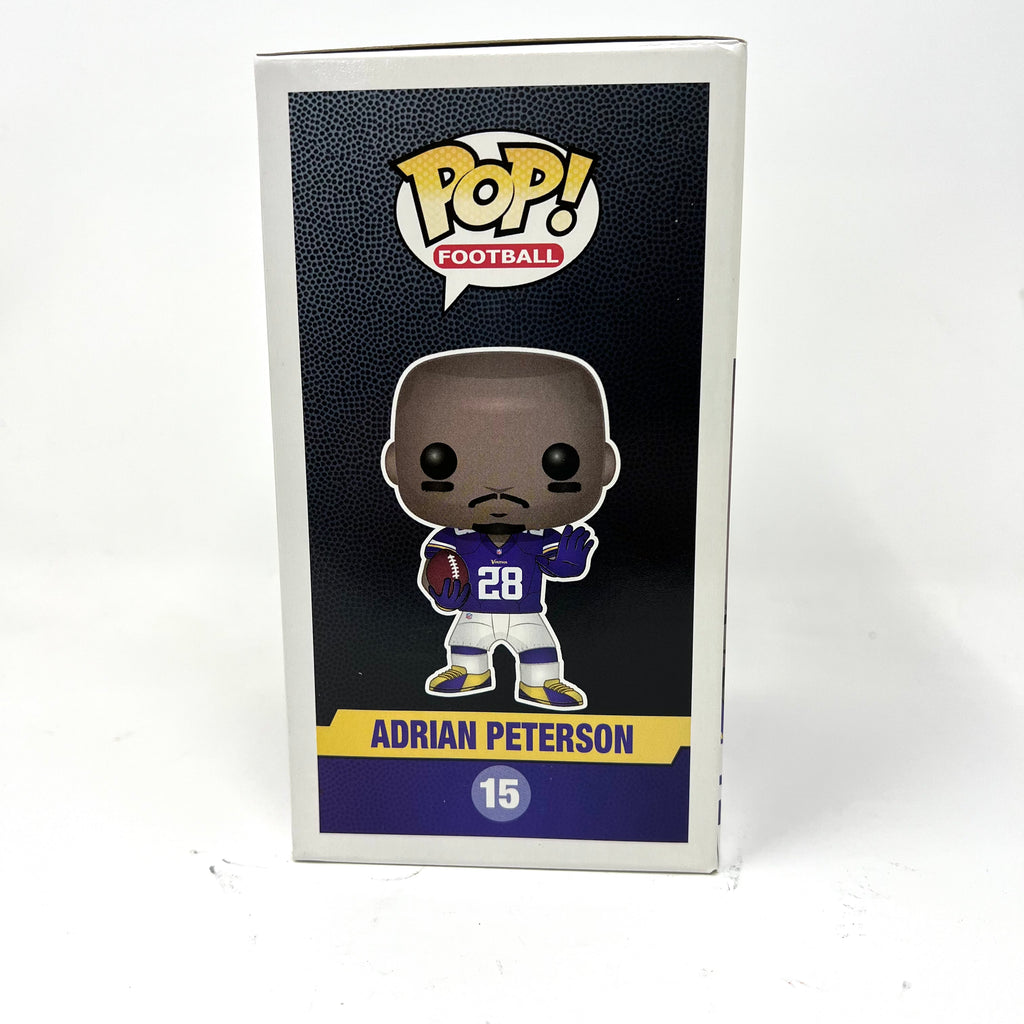 Adrian Peterson, ARTIST SAMPLE, #15, (Condition 7/10)