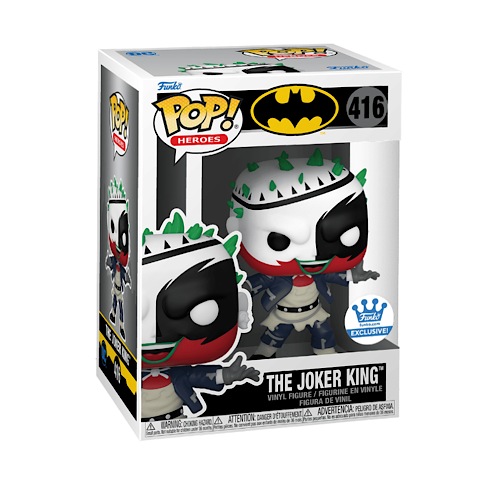 The Joker King, Funko Shop Exclusive, #416 (Condition 8/10)